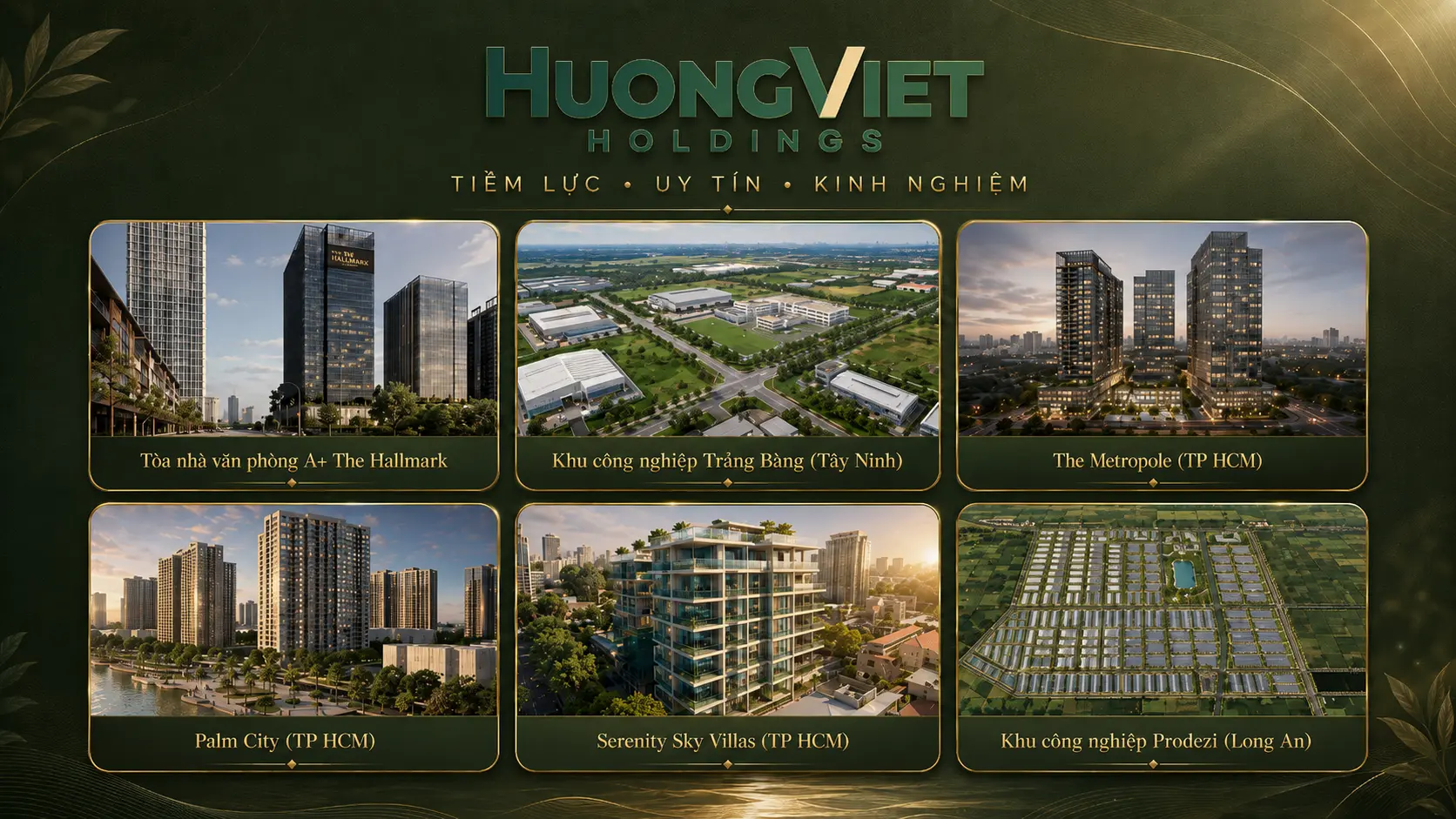 Danh mục dự án của Hướng Việt Properties